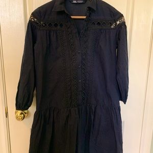 Zara shirt dress